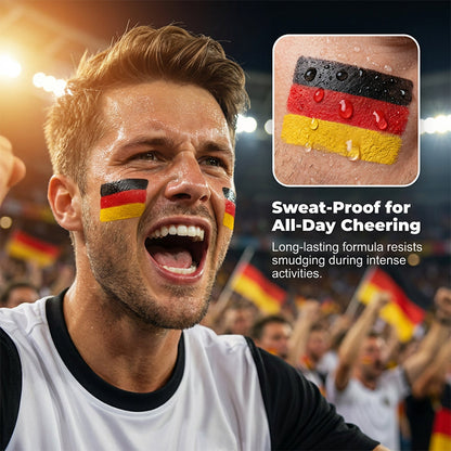 🏆Buy 1 get 1 free🎉National Flag Face Paint Stick for Sports Fans⚽