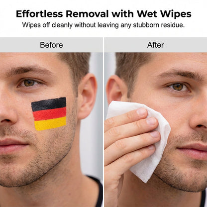🏆Buy 1 get 1 free🎉National Flag Face Paint Stick for Sports Fans⚽