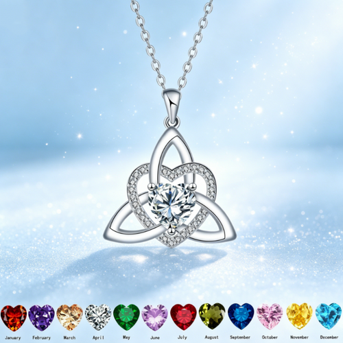 ⏳Limited-time 50% off⏰Celtic Knot Heart Pendant Necklace💎📿