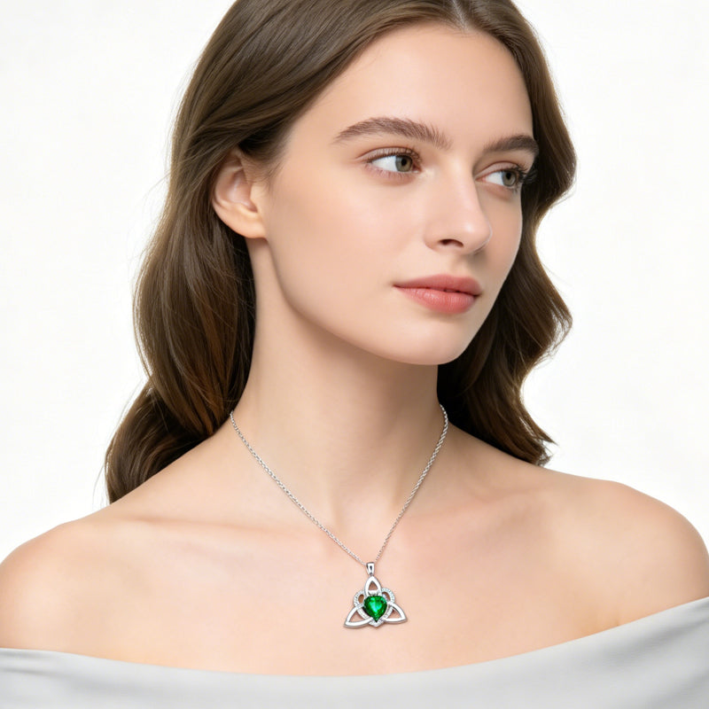 ⏳Limited-time 50% off⏰Celtic Knot Heart Pendant Necklace💎📿