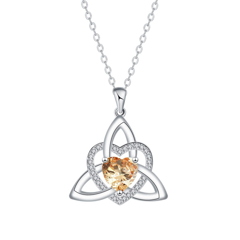⏳Limited-time 50% off⏰Celtic Knot Heart Pendant Necklace💎📿