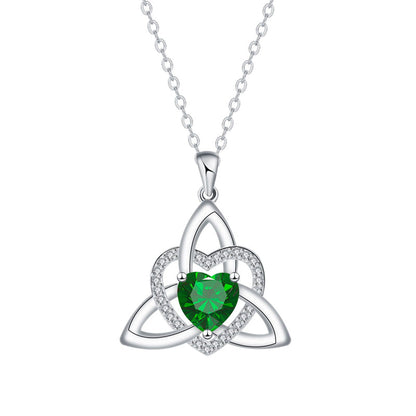 ⏳Limited-time 50% off⏰Celtic Knot Heart Pendant Necklace💎📿