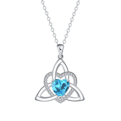 ⏳Limited-time 50% off⏰Celtic Knot Heart Pendant Necklace💎📿