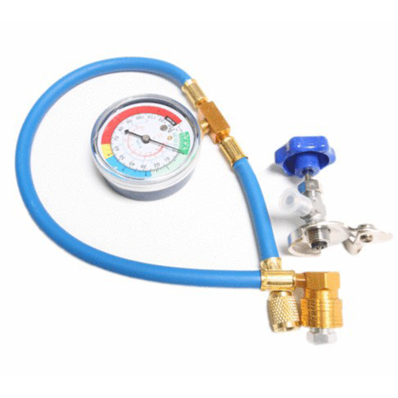 🔧 50% OFF NOW! ❄️ R134a AC Refrigerant Charging Hose with Gauge – Leak-proof, easy read & compatible with cars, trucks or home AC – safe DIY recharge 🚗