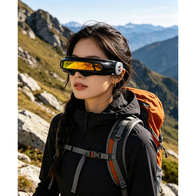 📢📢40% OFF !! ⏰Retro Punk Irregular Shape UV400 Sunglasses