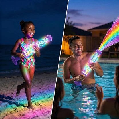 LED Glow-in-the-Dark Pump Action Water Blaster