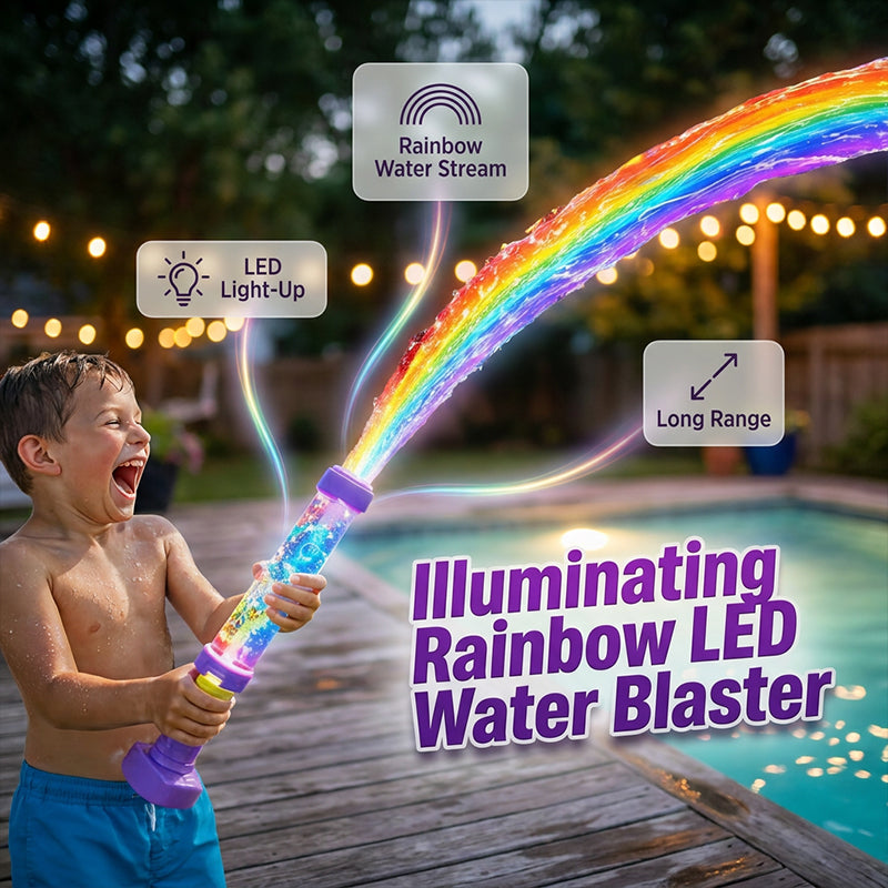LED Glow-in-the-Dark Pump Action Water Blaster