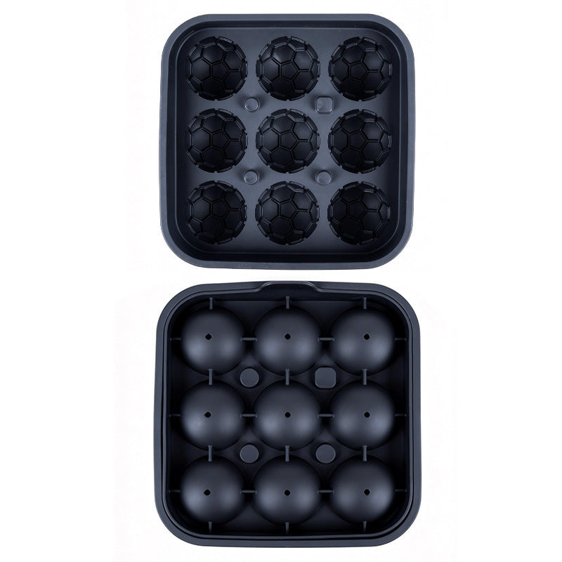 Football Shape Silicone Ice Ball Mold