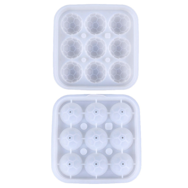 Football Shape Silicone Ice Ball Mold