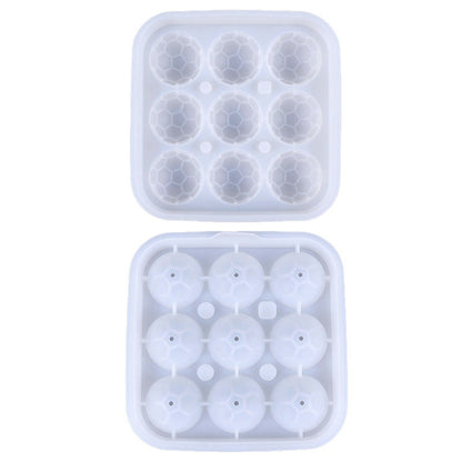 Football Shape Silicone Ice Ball Mold