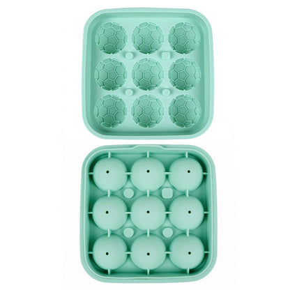 Football Shape Silicone Ice Ball Mold