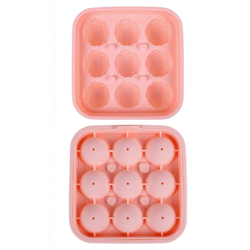 Football Shape Silicone Ice Ball Mold