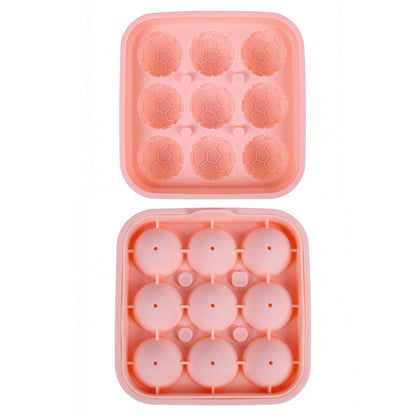 Football Shape Silicone Ice Ball Mold