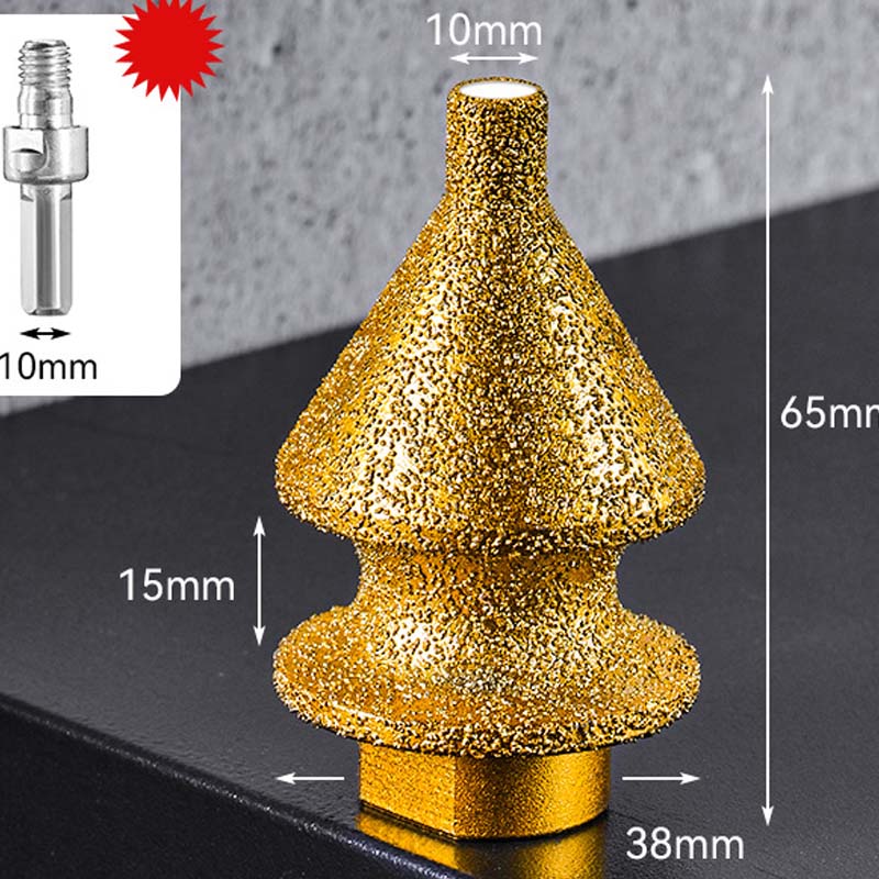 ⚙️ LIMITED-TIME 49% OFF! ✨ Diamond Chamfering Bit for Grinder – Multi-Function, Brazed Diamond, Universal Fit 💎