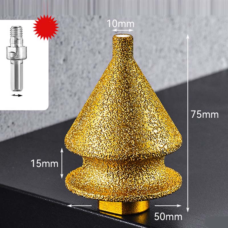 ⚙️ LIMITED-TIME 49% OFF! ✨ Diamond Chamfering Bit for Grinder – Multi-Function, Brazed Diamond, Universal Fit 💎