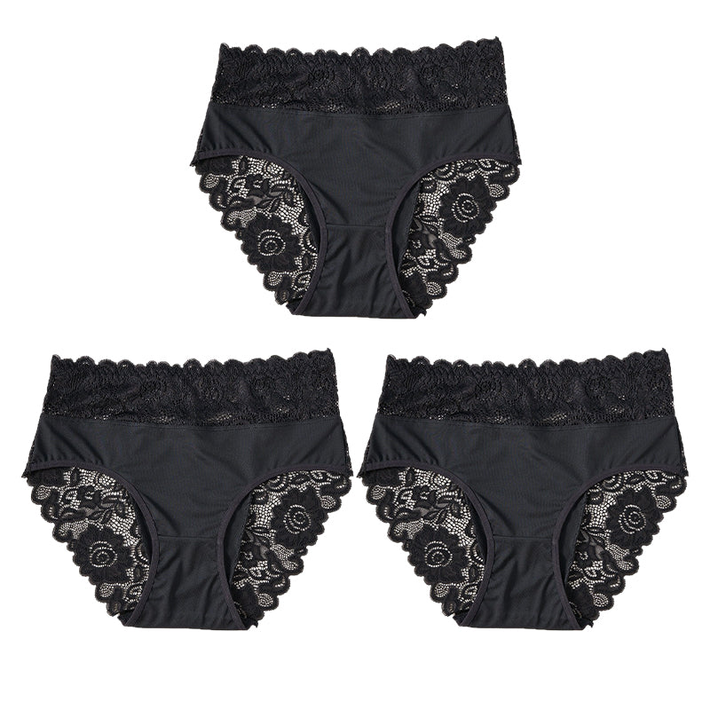 Women's Soft Breathable Lace Briefs