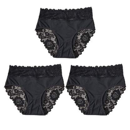 Women's Soft Breathable Lace Briefs