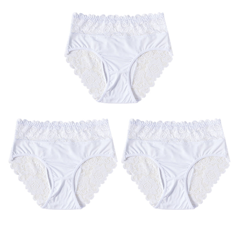 Women's Soft Breathable Lace Briefs