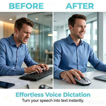 ⏳Limited-time 40% off⏰AI Smart Voice Wireless Mouse🖱️💬