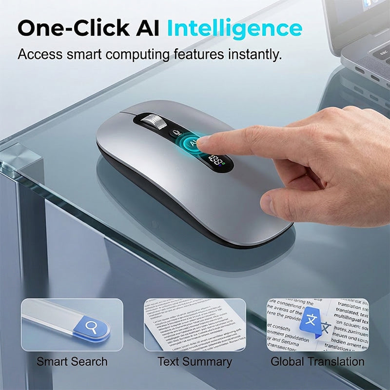 ⏳Limited-time 40% off⏰AI Smart Voice Wireless Mouse🖱️💬