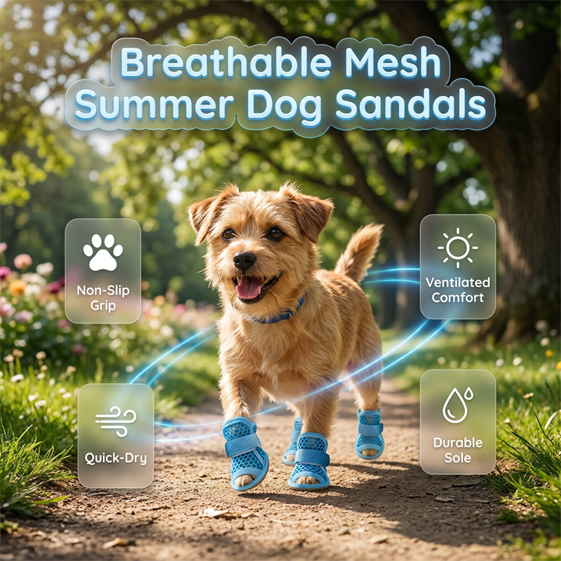 🐶Breathable Mesh Non-Slip Dog Shoes