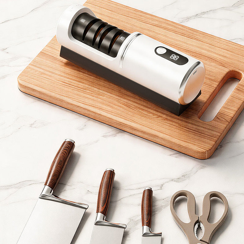 ⚡50K+ SOLD!🔪Multi-Functional USB Rechargeable Electric Sharpener