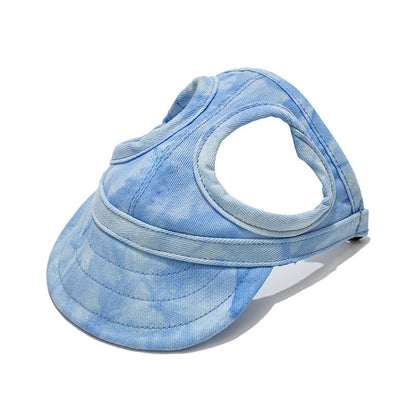 ⏳Time-Limited Special⏰Dog Sun Hat with Wide Brim – UV protection & breathable – Adjustable strap, perfect for summer walks or beach trips – keeps your pet cool and safe 🐶🌊✨