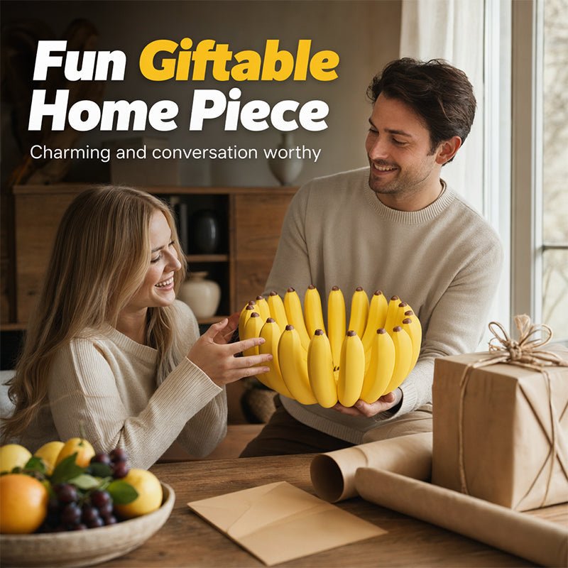 🎉 Creative Banana Shape Fruit Bowl