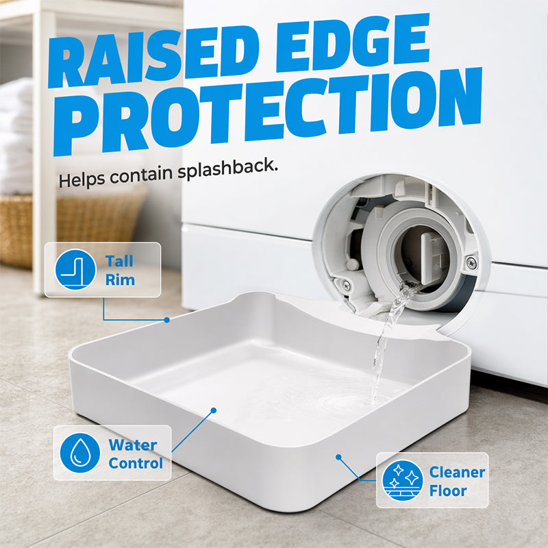 Universal Front-Load Washing Machine Drain Pan💧