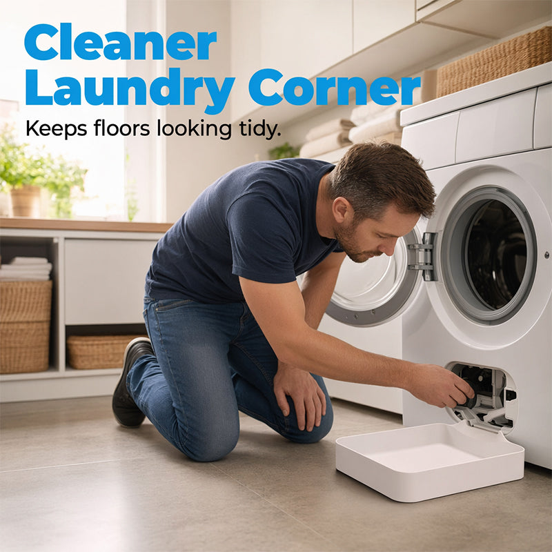 Universal Front-Load Washing Machine Drain Pan💧