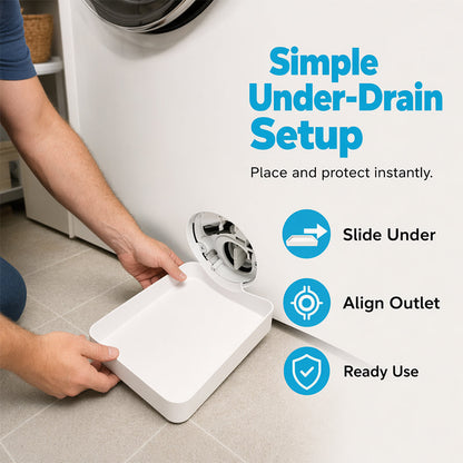 Universal Front-Load Washing Machine Drain Pan💧