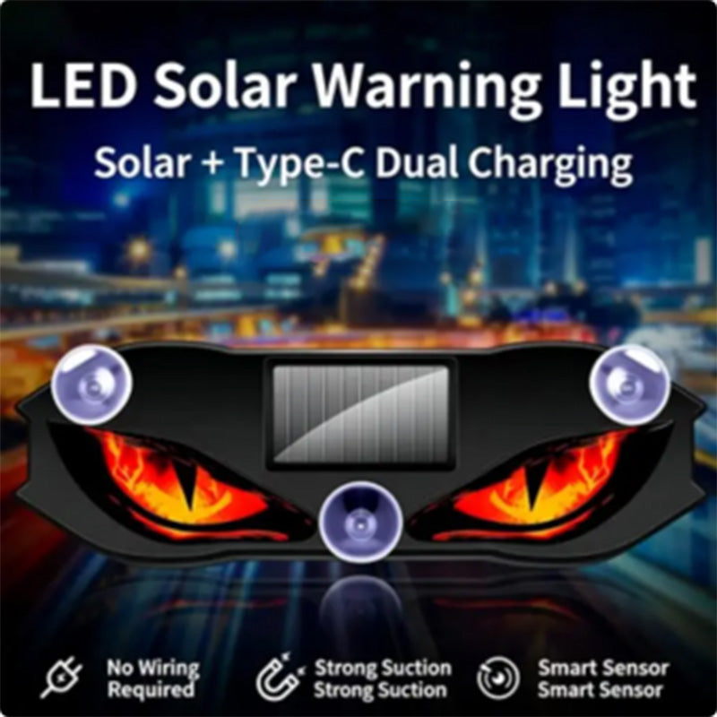 🚗🔆 Solar-Powered LED Car Warning Light – 49% OFF! Solar-powered, weatherproof, automatic activation at dark – for more safety on the roadside. 🔥🛡️
