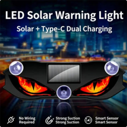 🚗🔆 Solar-Powered LED Car Warning Light – 49% OFF! Solar-powered, weatherproof, automatic activation at dark – for more safety on the roadside. 🔥🛡️