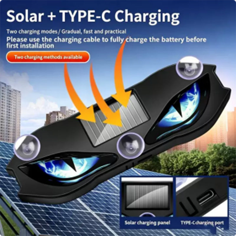🚗🔆 Solar-Powered LED Car Warning Light – 49% OFF! Solar-powered, weatherproof, automatic activation at dark – for more safety on the roadside. 🔥🛡️