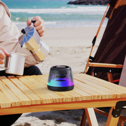 ⏳🔥LIMITED-TIME 49% OFF! ⏰Magnetic Mini Bluetooth Speaker with RGB Light