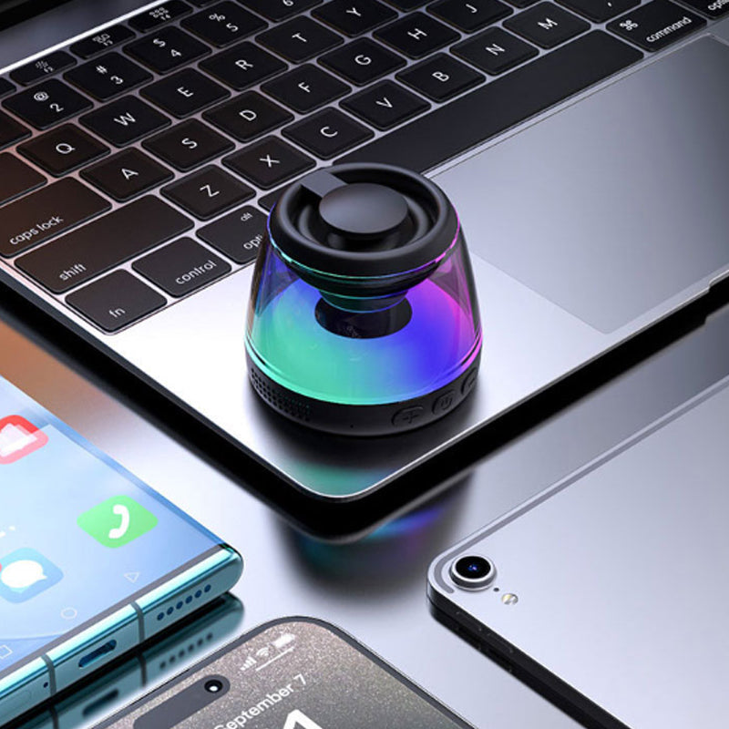 ⏳🔥LIMITED-TIME 49% OFF! ⏰Magnetic Mini Bluetooth Speaker with RGB Light