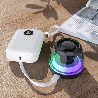 ⏳🔥LIMITED-TIME 49% OFF! ⏰Magnetic Mini Bluetooth Speaker with RGB Light