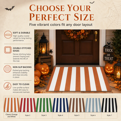 🚪 LIMITED‑TIME 48% OFF! ✨ Simple Striped Non‑Slip Door Mat – Stain‑Resistant, Durable, Multi‑Size ✨