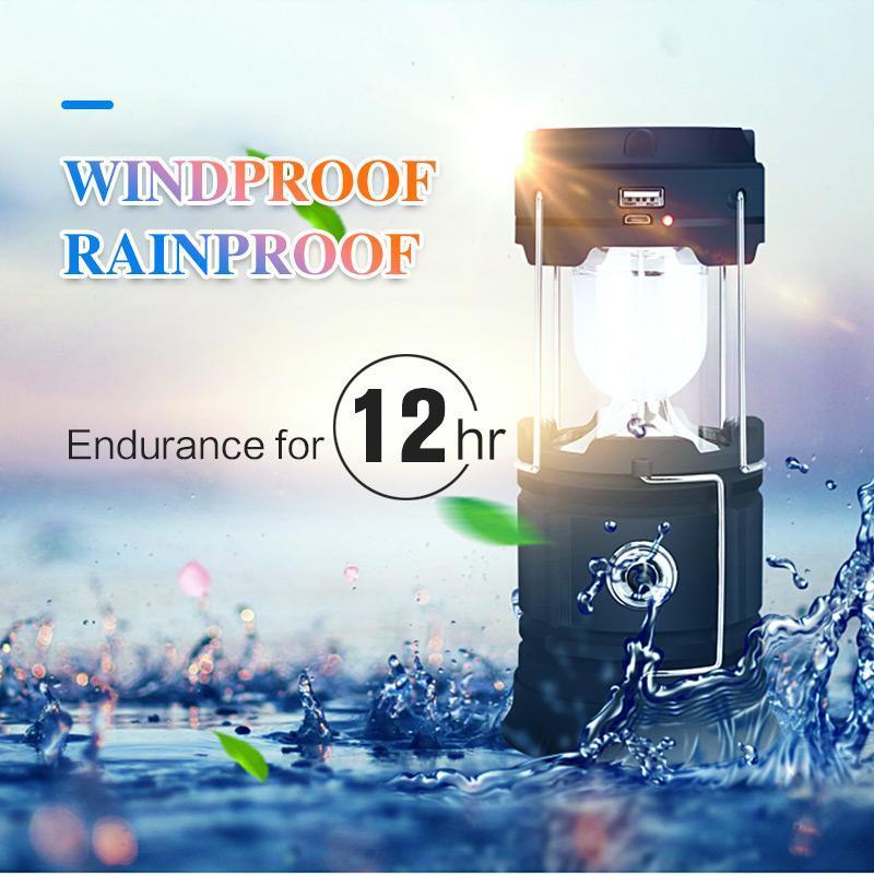 ⏳Limited-time 48% off⏰3-in-1 LED Flame Camping Lantern⛺🔦