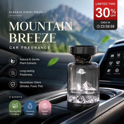 🥳2026 HOT SALE🥳🌿 49% OFF!🚗 Long-Lasting Car Air Freshener – Natural plant extracts, eliminates smoke & pet odours.Breath easy! 💨✨