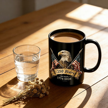 American 250th Anniversary Ceramic Coffee Mug